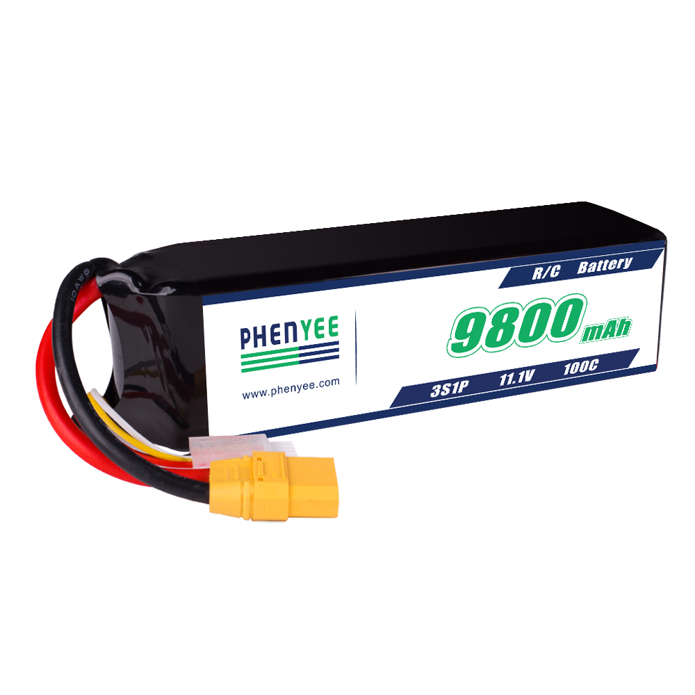 Li-polimer battrey untuk kereta rc 9800mah 100c 3s