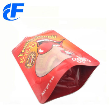 Wholesales plastic food packaging stand up bags