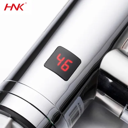 Chrome Finishing Digital Instant Fast Heating Water Heater Tap