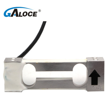 Low profile single point load cell sensor