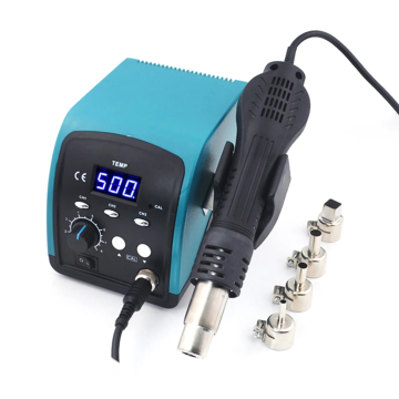 858D LED Display Rework Desoldering Station with Soldering Hot Air Gun and Mobile Phone Repairing
