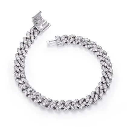 Premium Lab Diamond Cuban Link Chain