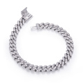 Premium Lab Diamond Cuban Cuban Link ကွင်းဆက်ကွင်းဆက်