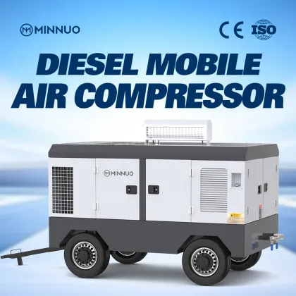 Diesel Mobile Air Compressor with Power Independence