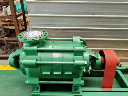 Horizontal multistage centrifugal pump