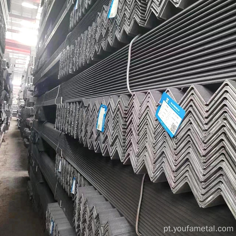 S235/355JR Hot/Cold Rolled Low Carbon Galvanized Angle Steel