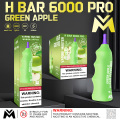 H Bar 6000 PRO Puff