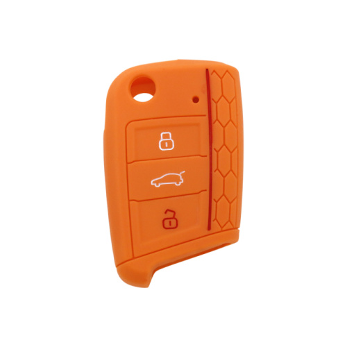 Logo Golf 7 car silicone key case