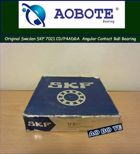 Low Noise Angular Contact Ball Bearing Skf 7021 Cd/p4adga For Mud Scraper