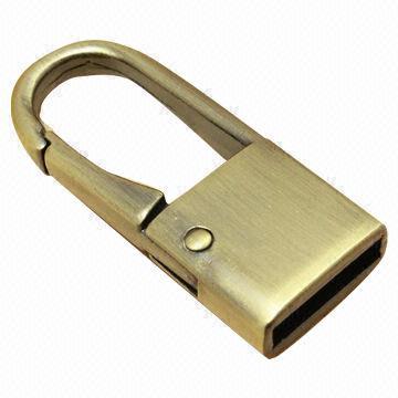 Antique Brass Snap Hooks for 5-/8-inch Lanyard (Strap) Hardware