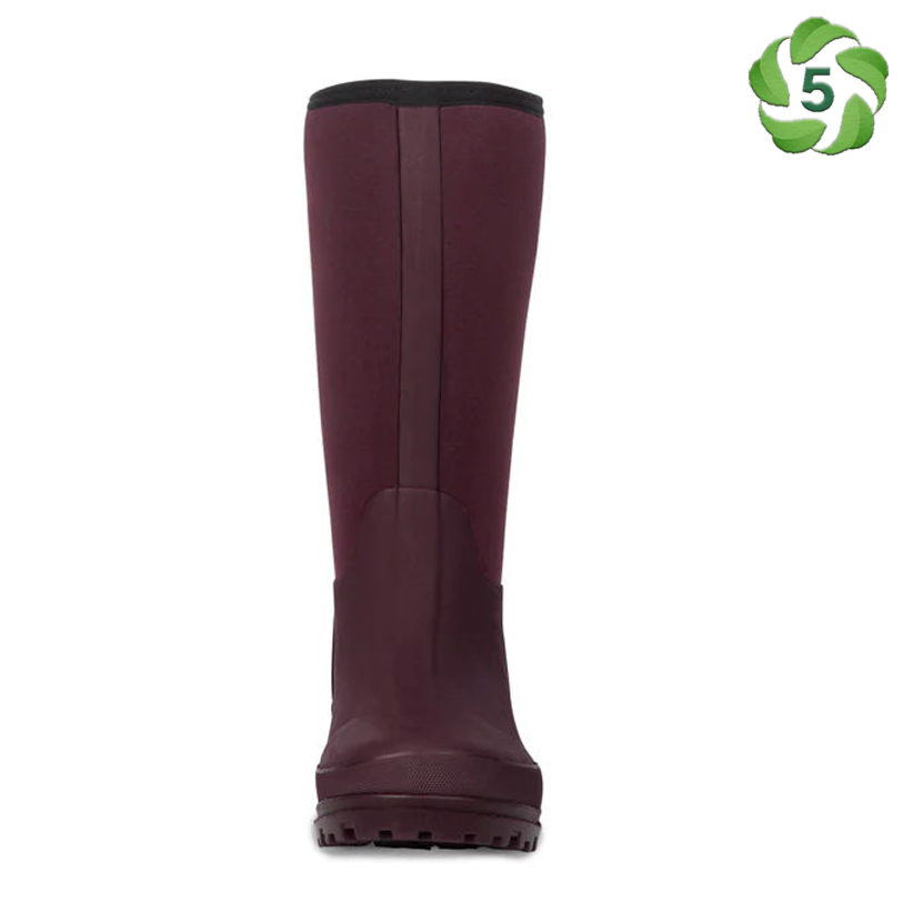 14 Inch Purple Neoprene Rubber Boots