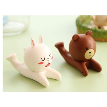 3D Cartoon Animal Silicone Mobile Phone Holder Stand