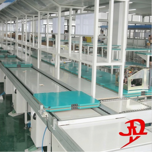 Línea avanzada de montaje de electrodomésticos de doble canal