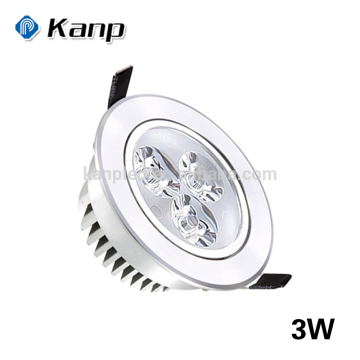 3watt Recessed Round Dimmable Led Spot Light