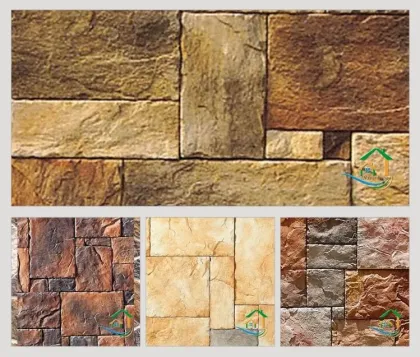 Castle antique stone tile