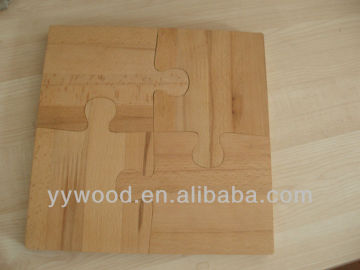 wooden chopping block