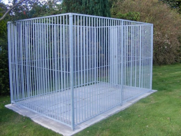 Hot dipped galvanized Dog kennel