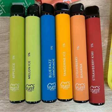 E-Cigarette 800 baforadas Puff Plus Caneta Vape descartável