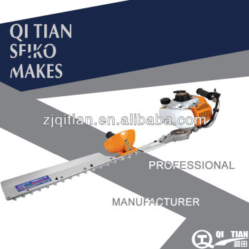 2015 hot sale gardon tools of two blade manual petrol hedge trimmer