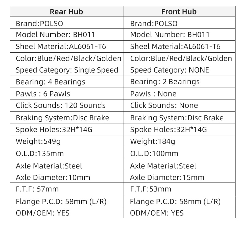 BMX wheelset dirt jump 24inch