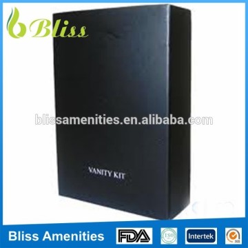 N59 4-5 stars paper box packed one-time hotel vanity kit with printing logo 2015 hot sales