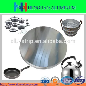 Deep drawing 1050 aluminum discs for cookware and utensil