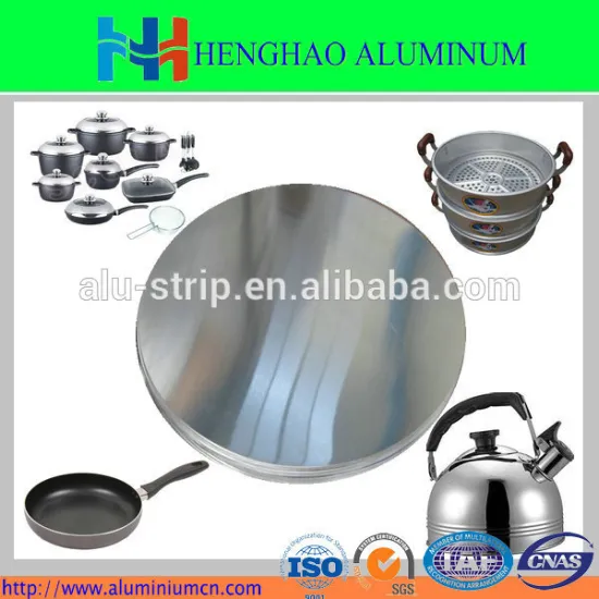 Deep drawing 1050 aluminum discs for cookware and utensil