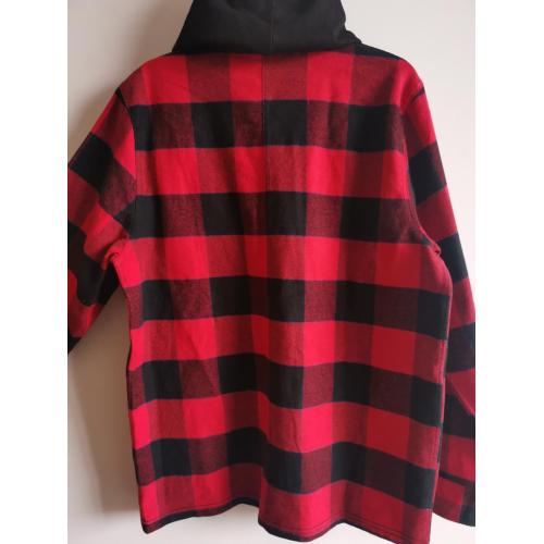 Causal Flannel Shirt Men Causal Flannel Shirt With Hood Supplier