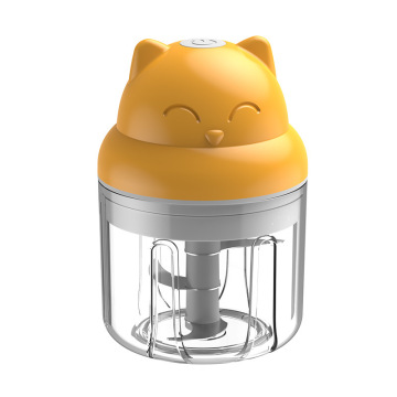 Compact Electric Garlic Grinder - 100/250/300ml Capacity, Food Grade, USB Charged