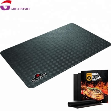PVC Protective BBQ Barbecue Grill Patio Floor Mat