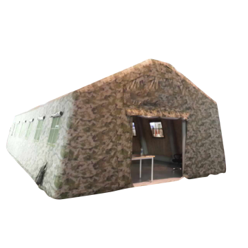 84sqm Large Camouflage Inflatable Tent for Outdoor Drills