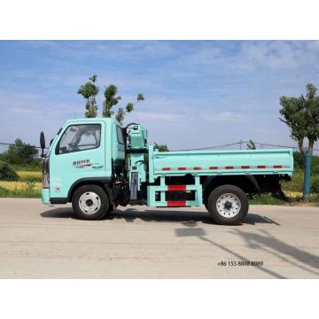 Small FOTON Truck mounted 2 Ton Capacity Crane