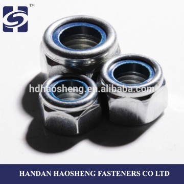 Electro Galvanized Nylon Hex Nut