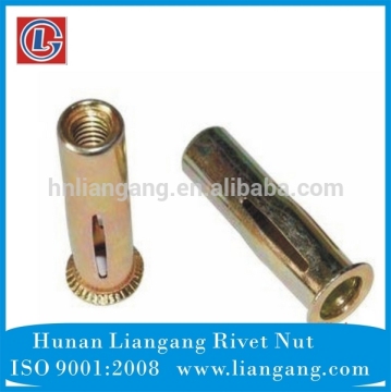 China Made Steel Special Slotted Rivet Nut
