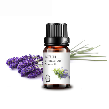 label pribadi minyak esensial lavender untuk perawatan kulit pijat