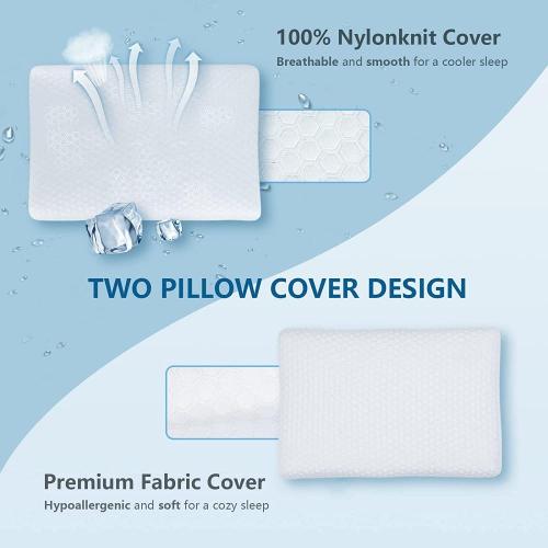 Cooling Sheet Design Bed Pillow Cooling sheet Gel Memory Foam Bed Pillow Supplier