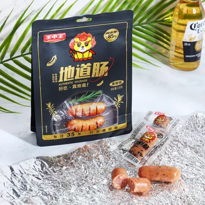 Authentic Chinese Traditional Spicy Sausage with Black Pepper Flavor