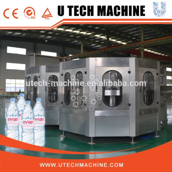Drinking Mineral Water Bottle Filling And Sealing Machine