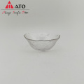 OEM fruit soup food container glass salad bowl