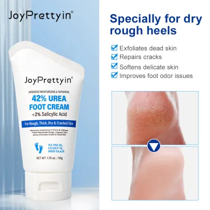 Wholesale Private Label Organic Foot Cream - 42% Urea Anti-Cracking Peel Off Foot Cream with Salicylic Acid
