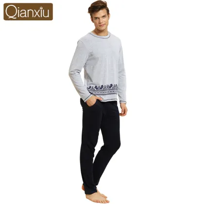 Qianxiu China factory 2015 new matching family pajamas