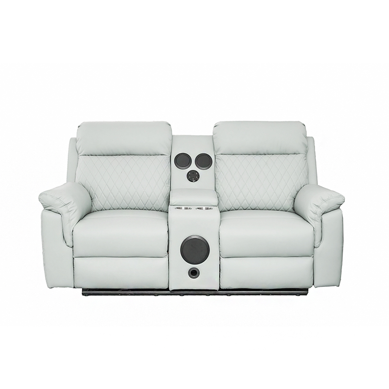 Luxury Genuine Leather Power Recliner Sofa Set