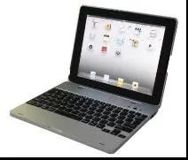 Plastic Bluetooth Keyboardand Case For Ipad2, New Ipad With 4000mah Battery Capacity