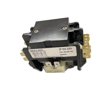 High-Quality Magnetic Electrical Contactor for Air Conditioners: 220V, 40A, 3-Pole with 120V Coil and 30A Common Size