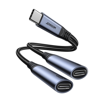 JOYROOM 2-in-1 Audio Adapter Type C Cable