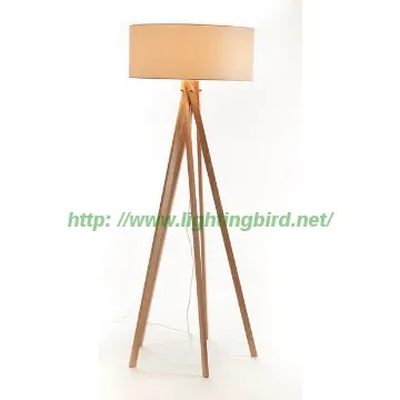 Modern floor lamp/ wooden floor lamps with floor lamp shades