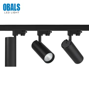 Modern Adjustable Dimmable COB LED Track Light - Manufacturer Price 4-wire DALI Triac 20w-50w