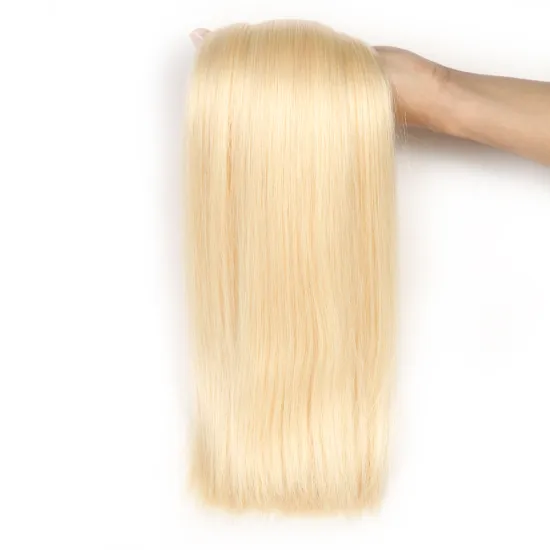 613 8a blonde hair bundle wholesale extension,remy 613 raw virgin hair bundle brazilian blonde human hair bundles
