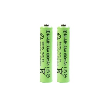 Factory Direct OEM 600mAh 1.2V AAA Ni-MH Rechargeable Batteries