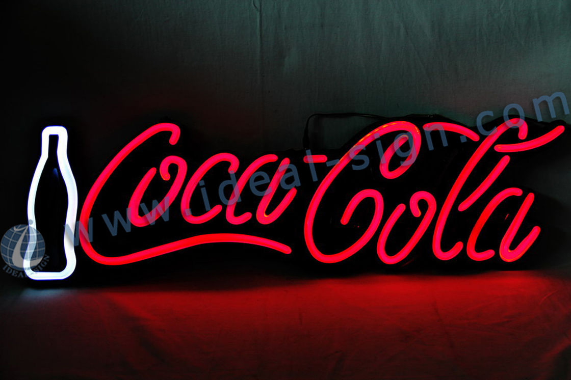 Personalized Word Coca Cola Led Neon Sign Advertising Boards, High